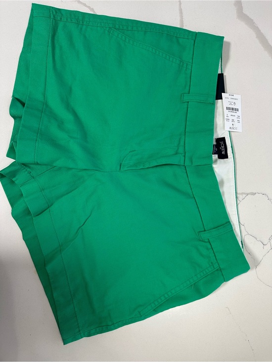 J. Crew Pants - J. Crew Bright Green Women's Cotton Blend Bermuda Shorts